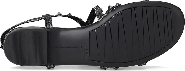 Vaneli Basira Women's Sandals Black Raffia : 9.5 M (B), Leather/Rubber - Image 3