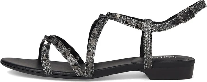 Vaneli Basira Women's Sandals Black Raffia : 9.5 M (B), Leather/Rubber - Image 6