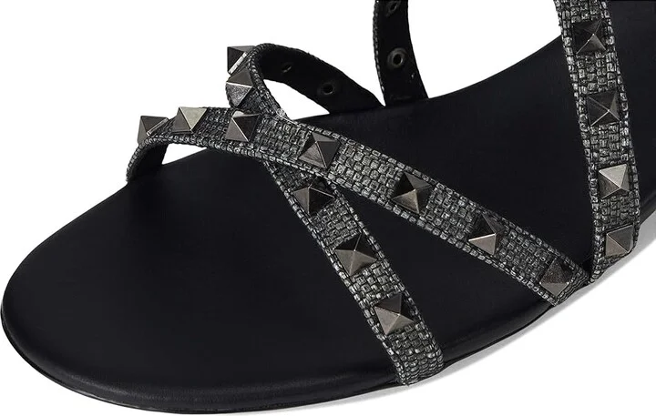Vaneli Basira Women's Sandals Black Raffia : 9.5 M (B), Leather/Rubber - Image 7