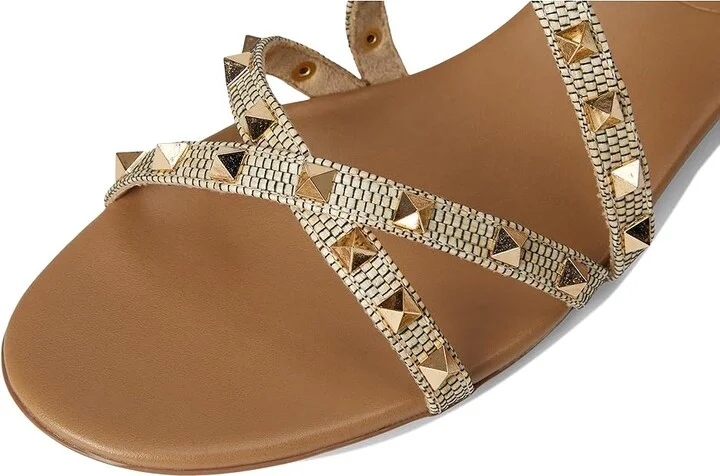 Vaneli Basira Women's Sandals Camel Raffia : 5.5 M (B), Leather/Rubber - Image 7