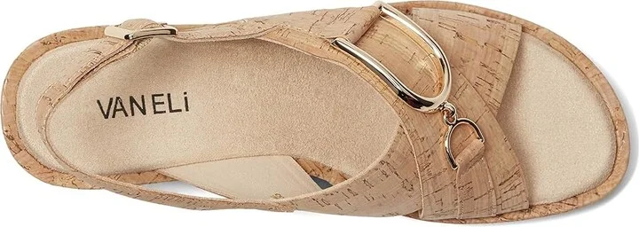 Vaneli Cadesh Women's Sandals Natural Cork : 6.5 M (B) - Image 2