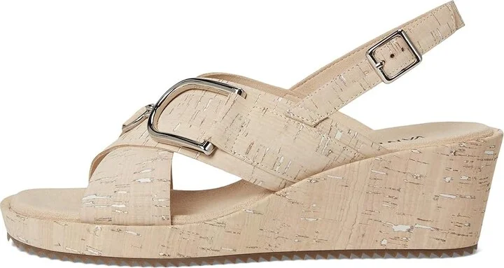 Vaneli Cadesh Women's Sandals White Cork : 7.5 W (D) - Image 6
