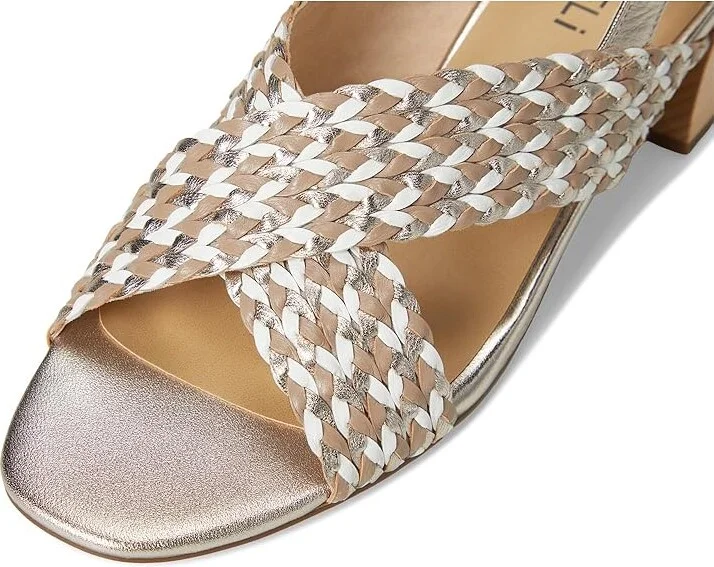 Vaneli Cadmus Women's Sandals Shell Mercury Combo : 9.5 N (AA), Leather - Image 7