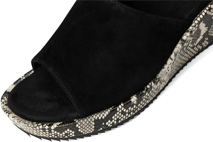 Vaneli Calla Women's Sandals Black Suede : 7 M (B) - Image 7
