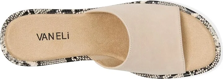 Vaneli Calla Women's Sandals Nude Suede : 10 W (D) - Image 2