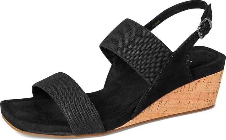Vaneli Catlee Women's Sandals Black Linelast : 6.5 M (B), Leather/Rubber - Image 5