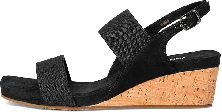Vaneli Catlee Women's Sandals Black Linelast : 6.5 M (B), Leather/Rubber - Image 6