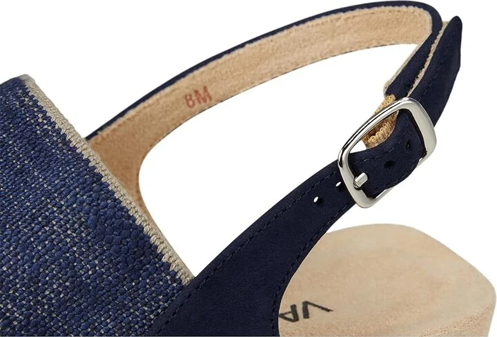 Vaneli Catlee Women's Sandals Denim Linelast : 7.5 M (B), Leather/Rubber - Image 7
