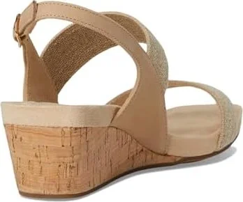 Vaneli Catlee Women's Sandals Natural Linelast : 7.5 M (B), Leather/Rubber - Image 4