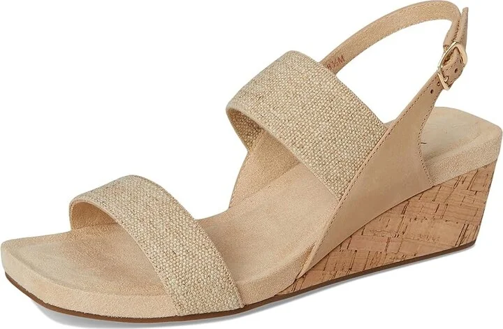 Vaneli Catlee Women's Sandals Natural Linelast : 7.5 M (B), Leather/Rubber - Image 5