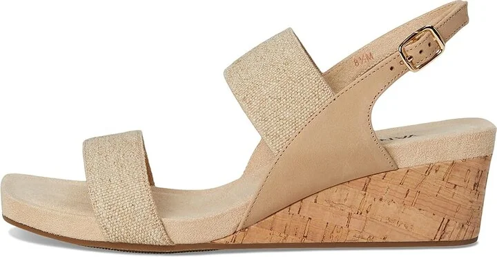 Vaneli Catlee Women's Sandals Natural Linelast : 7.5 M (B), Leather/Rubber - Image 6
