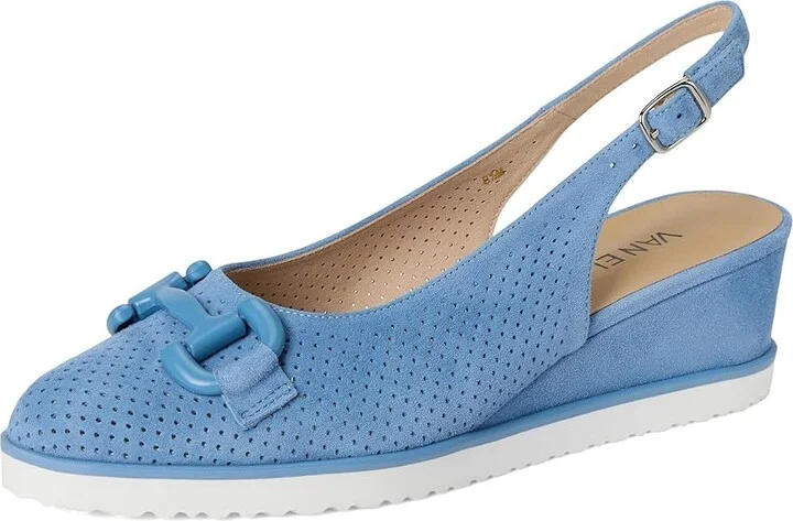 Vaneli Dabry High Women's Heels Azure Suede : 8 M (B) - Image 5