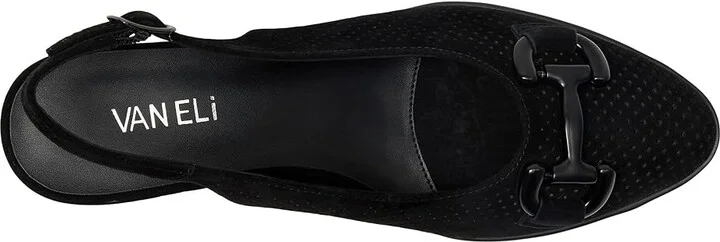 Vaneli Dabry High Women's Heels Black Suede : 11 N (AA) - Image 2