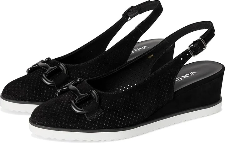 Vaneli Dabry High Women's Heels Black Suede : 11 N (AA)