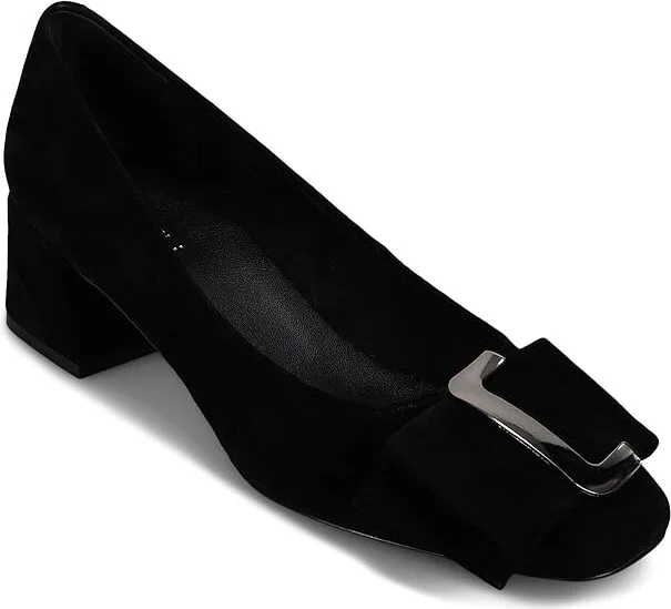 Vaneli Dannee Women's Flat Shoes Black Suede : 6 M (B) - Image 3