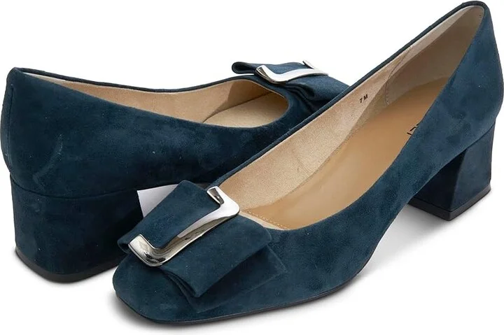Navy Suede