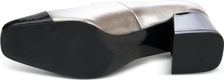 Vaneli Darin Women's Flat Shoes Pewter Mercury/Black Patent : 7 M (B), Leather - Image 2