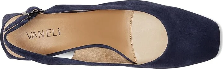 Vaneli Darsy Women's Flat Shoes Navy Suede : 6 M (B) - Image 2