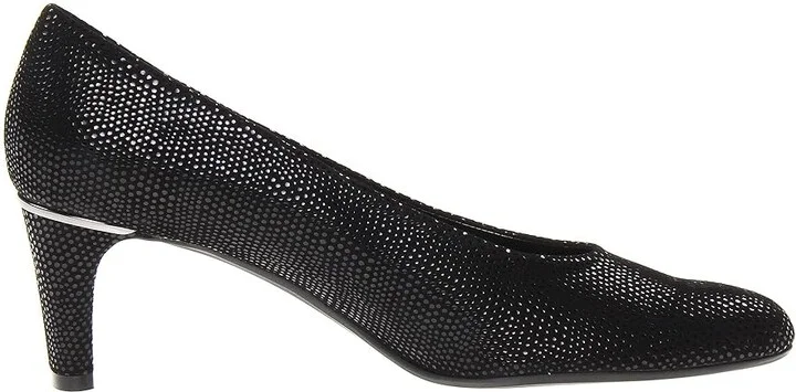 Vaneli Dayle Women's 1-2 inch heel Shoes Black E-Print : 7.5 N (AA), Leather - Image 8