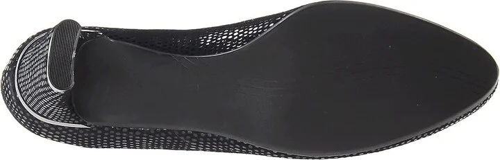 Vaneli Dayle Women's 1-2 inch heel Shoes Navy E-Print : 8 N (AA), Leather - Image 4