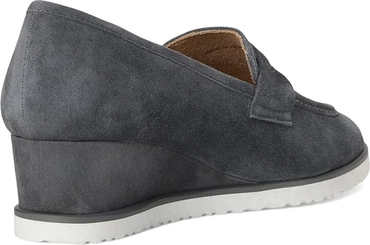 Vaneli Devera Women's Flat Shoes Grey Suede : 12 M (B) - Image 4