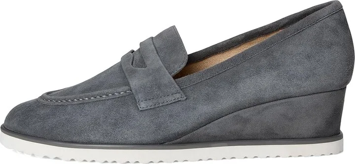 Vaneli Devera Women's Flat Shoes Grey Suede : 12 M (B) - Image 6