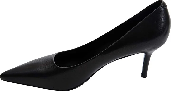 Vaneli Dorcet High Women's Heels Black Nappa : 7 M (B), Leather - Image 4