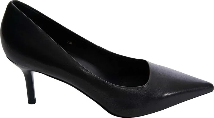 Vaneli Dorcet High Women's Heels Black Nappa : 7 M (B), Leather - Image 5