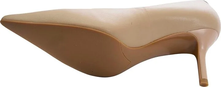 Vaneli Dorcet High Women's Heels Ecru Nappa : 8.5 M (B), Leather - Image 2