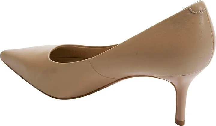 Vaneli Dorcet High Women's Heels Ecru Nappa : 8.5 M (B), Leather - Image 3
