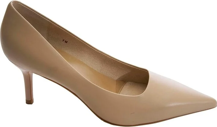 Vaneli Dorcet High Women's Heels Ecru Nappa : 8.5 M (B), Leather - Image 5