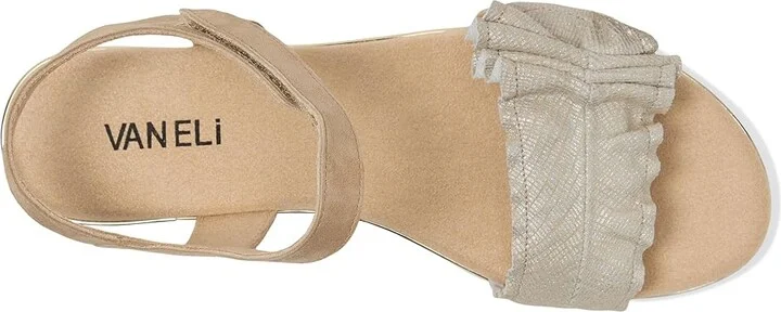 Vaneli Elsbet Women's Sandals Camel Suede/Perla : 6 M (B) - Image 2