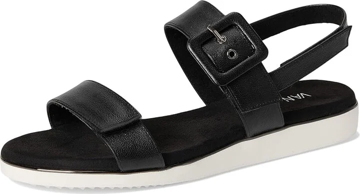 Vaneli Elysha Women's Sandals Black Aston : 6 M (B), Leather - Image 5