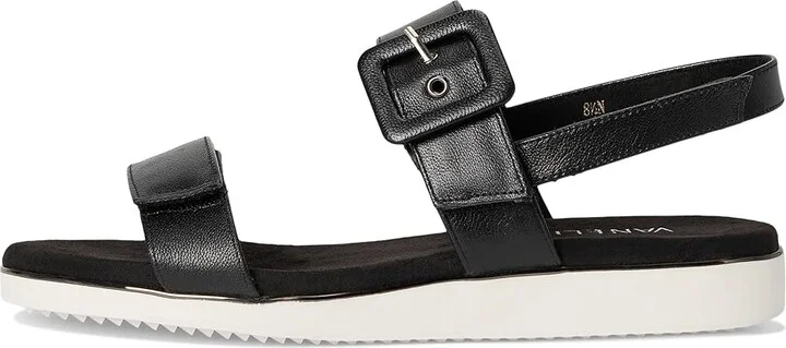 Vaneli Elysha Women's Sandals Black Aston : 6 M (B), Leather - Image 6
