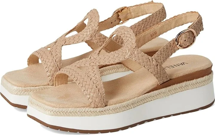 Vaneli Emalia Women's 1-2 inch heel Shoes Nude Nappa : 8 M (B)