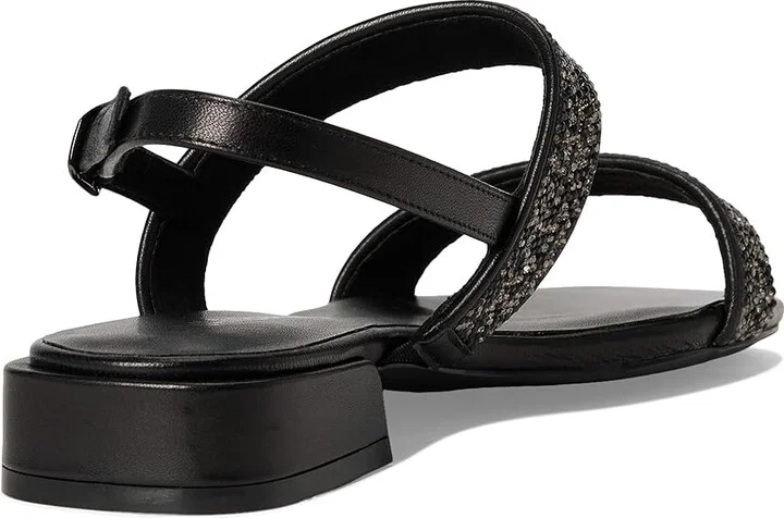 Vaneli Emmey Women's Sandals Black Nappa : 9 M (B), Leather - Image 4