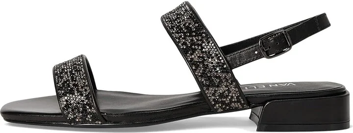Vaneli Emmey Women's Sandals Black Nappa : 9 M (B), Leather - Image 6