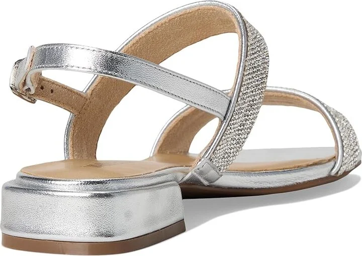 Vaneli Emmey Women's Sandals Silver Mercury : 5 M (B), Leather - Image 4