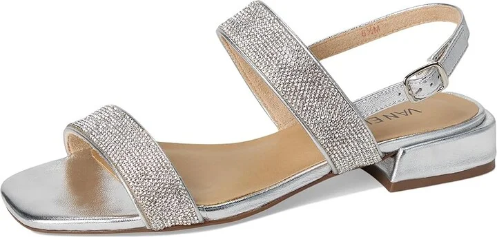 Vaneli Emmey Women's Sandals Silver Mercury : 5 M (B), Leather - Image 5