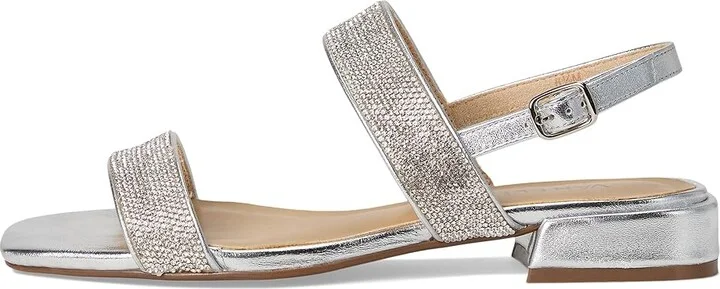 Vaneli Emmey Women's Sandals Silver Mercury : 5 M (B), Leather - Image 6