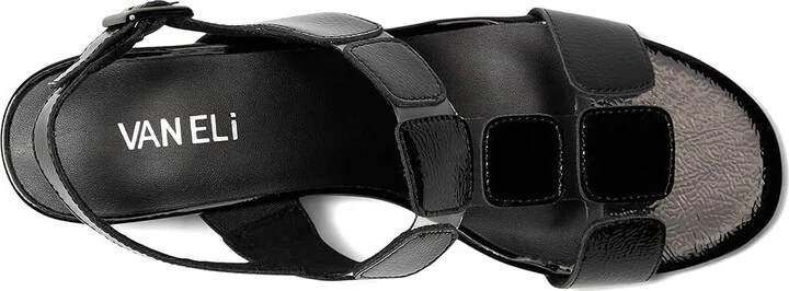 Vaneli Hatty Women's Sandals Black Naplak : 6 M (B), Leather - Image 2