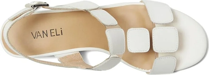 Vaneli Hatty Women's Sandals White Naplak : 12 M (B), Leather - Image 2