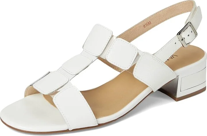 Vaneli Hatty Women's Sandals White Naplak : 12 M (B), Leather - Image 5