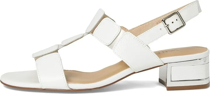 Vaneli Hatty Women's Sandals White Naplak : 12 M (B), Leather - Image 6
