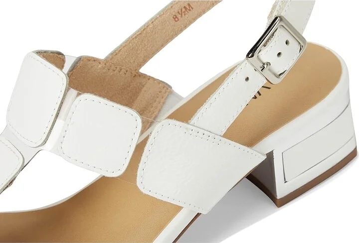 Vaneli Hatty Women's Sandals White Naplak : 12 M (B), Leather - Image 7