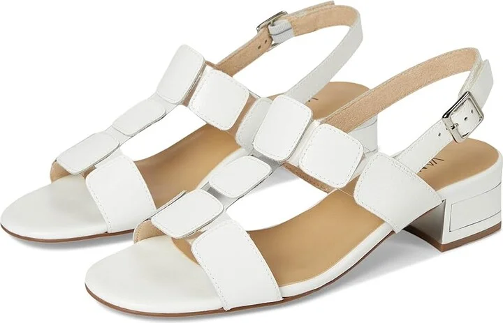 Vaneli Hatty Women's Sandals White Naplak : 12 M (B), Leather