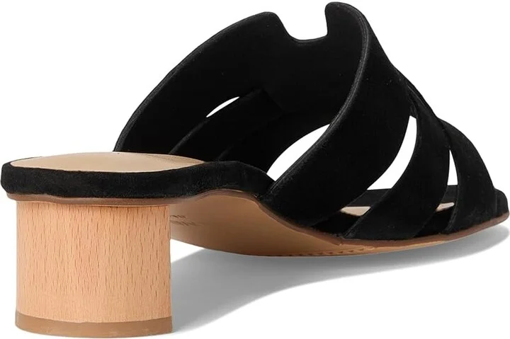 Vaneli Heidi Women's Sandals Black Suede : 5 M (B) - Image 4