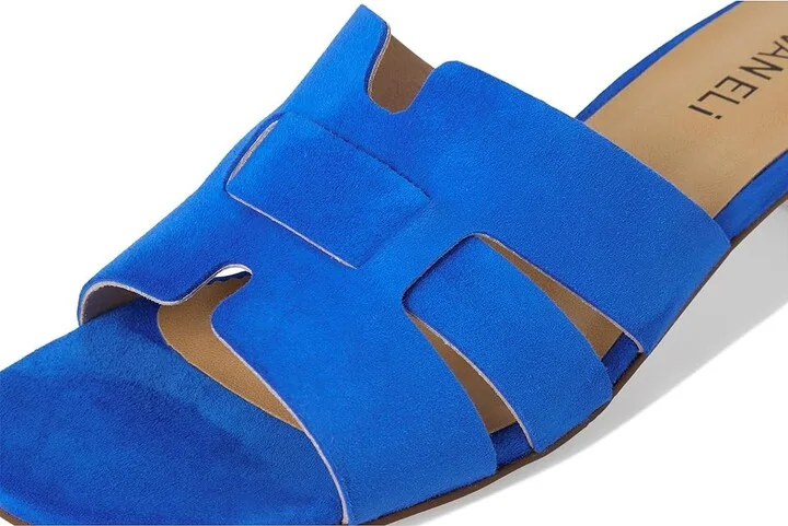 Vaneli Heidi Women's Sandals French Blue Suede : 12 M (B) - Image 7