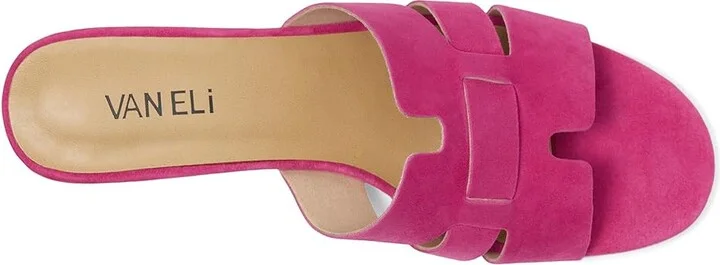 Vaneli Heidi Women's Sandals Fushia Suede : 10 N (AA) - Image 2