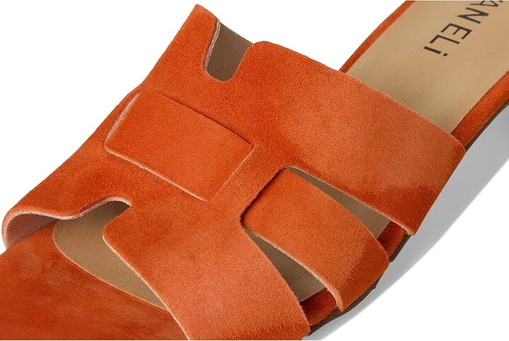 Vaneli Heidi Women's Sandals Orange Suede : 11 M (B) - Image 7